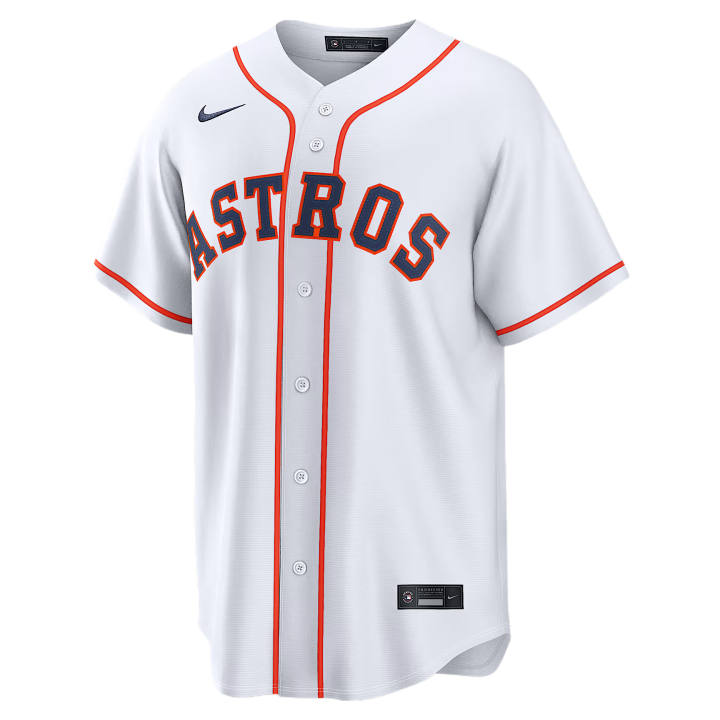 Nike Nike X MLB Baseball Jerseys Men's White V Neck Moderate