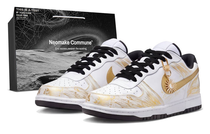 Nike Nike Big Skateboard Shoes Men's Low Top Gold