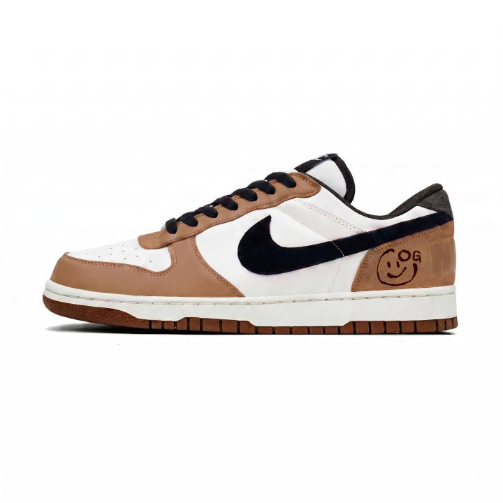Nike Nike Big Skateboard Shoes Men's Low Top Black/Brown