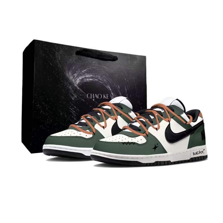 Nike Nike Big Skateboard Shoes Men's Low Top Black