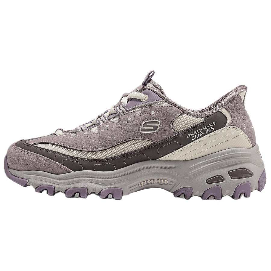 Skechers DLITES Chunky Sneakers Women's Purple