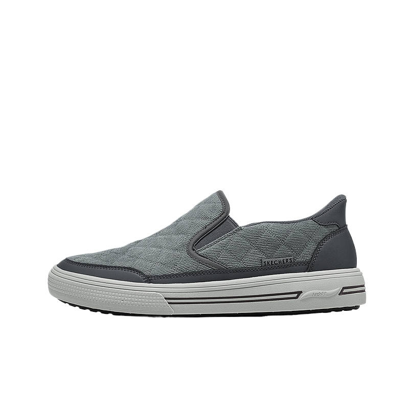 Skechers Street Walking Shoes Men's Low Top Gray