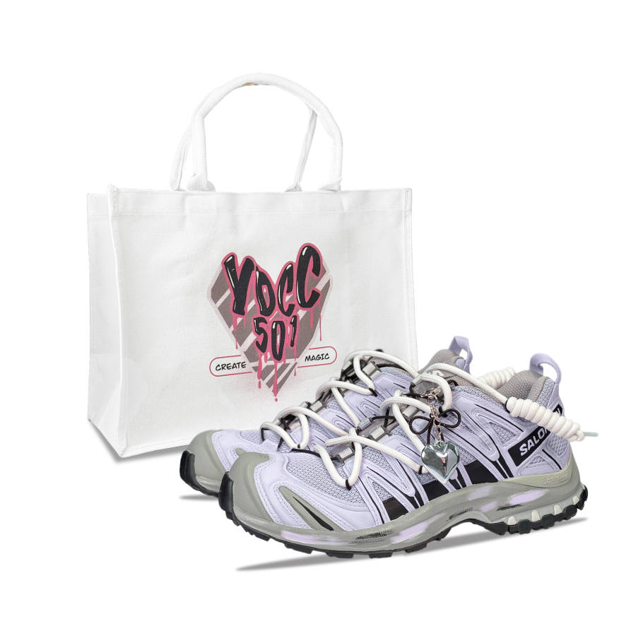 SALOMON XA PRO 3D Running Shoes Unisex Low Top Silver
