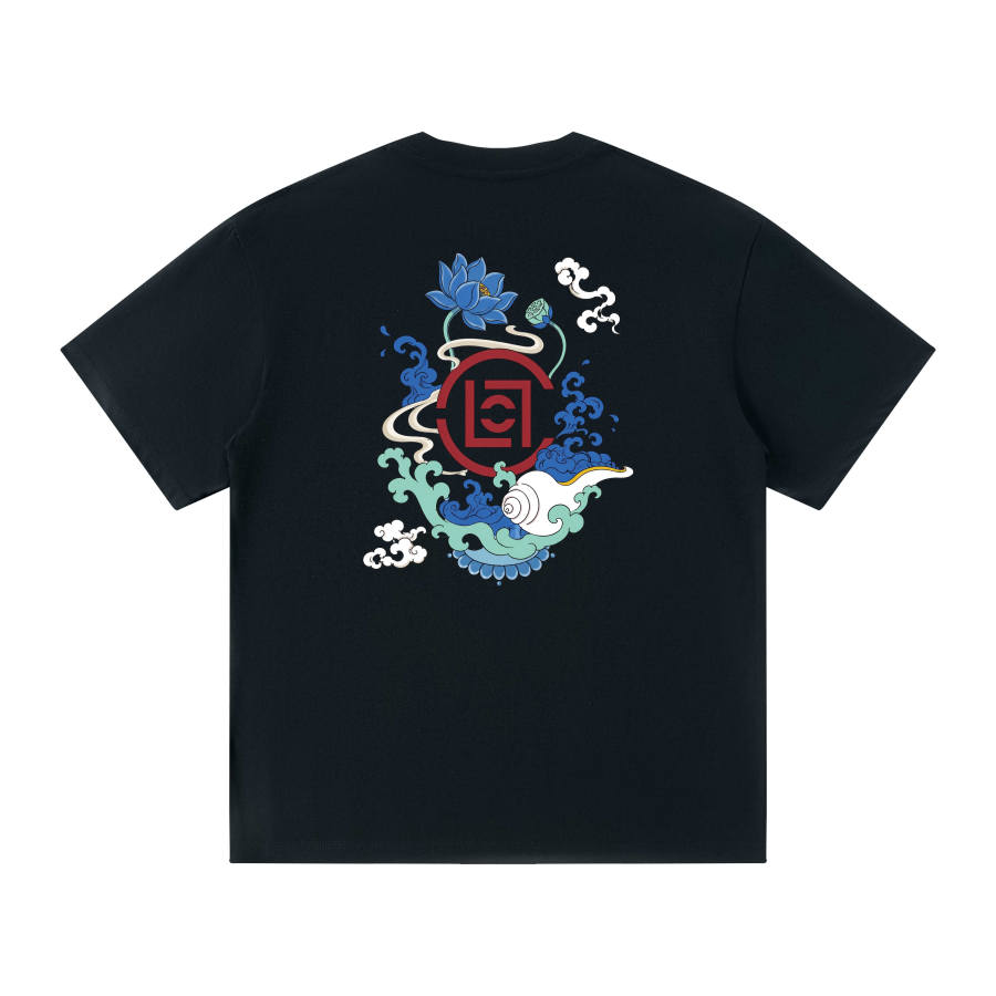 CLOT T Shirts Unisex Crew Neck Moderate Straight Fit