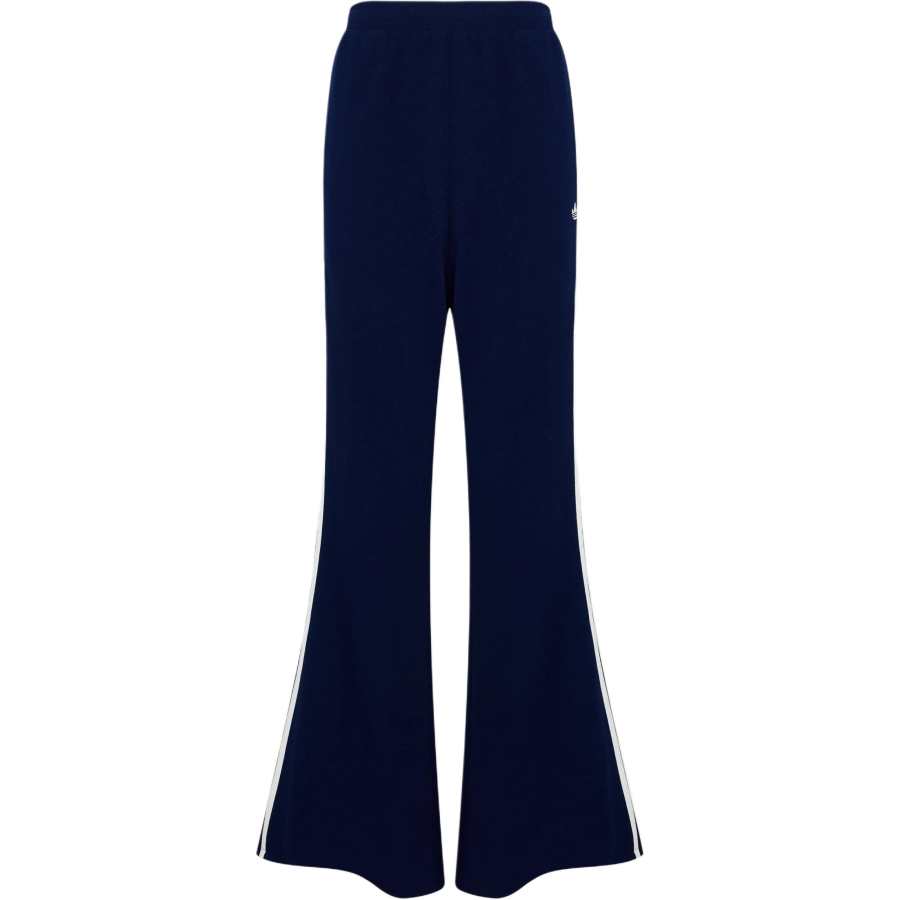 Adidas Originals Knitted Sweatpants Women's Dark Indigo Moderate Flared Pants