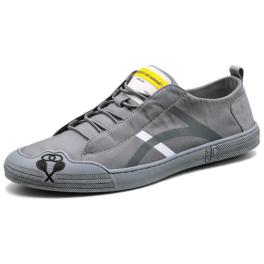 SENJIALUO Canvas Low top Skateboard Shoes Men's