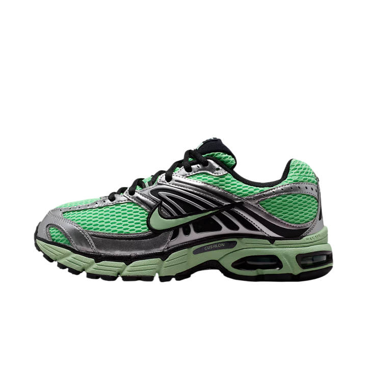Nike Nike Air Max Moto 2K Running Shoes Unisex Low Top Holographic Green/Metallic Silver/Black/Cucumber Green