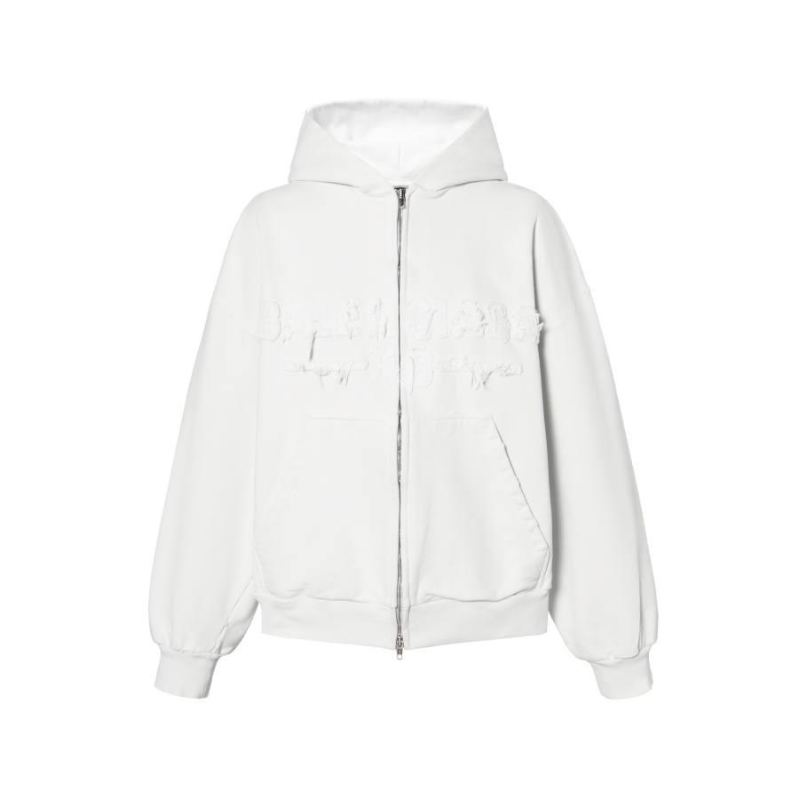 Balenciaga SS25 Sweatshirt Regular Fit Women's White