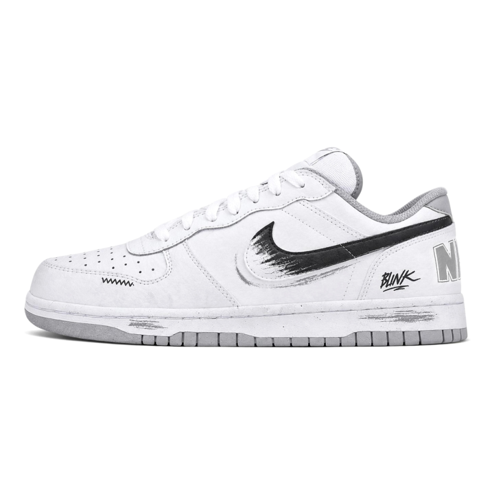Nike Nike Big Skateboard Shoes Men's Low Top Gray