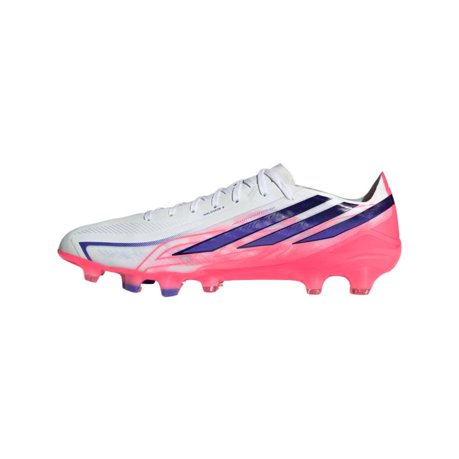 Adidas Adidas F50 Soccer Shoes Unisex Low Top Cloud White/Sun Purple/Sun Turbo