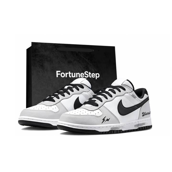 Nike Nike Big Skateboard Shoes Men's Low Top Black