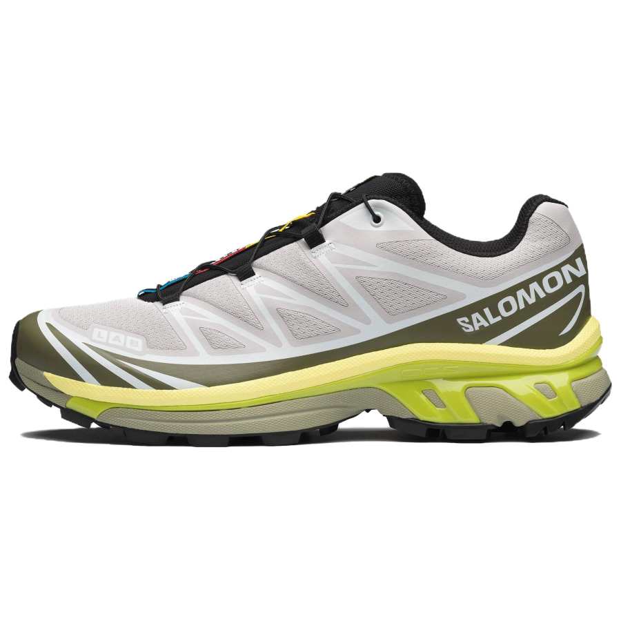 SALOMON XT 6 Running Shoes Unisex Low Top Light Taupe