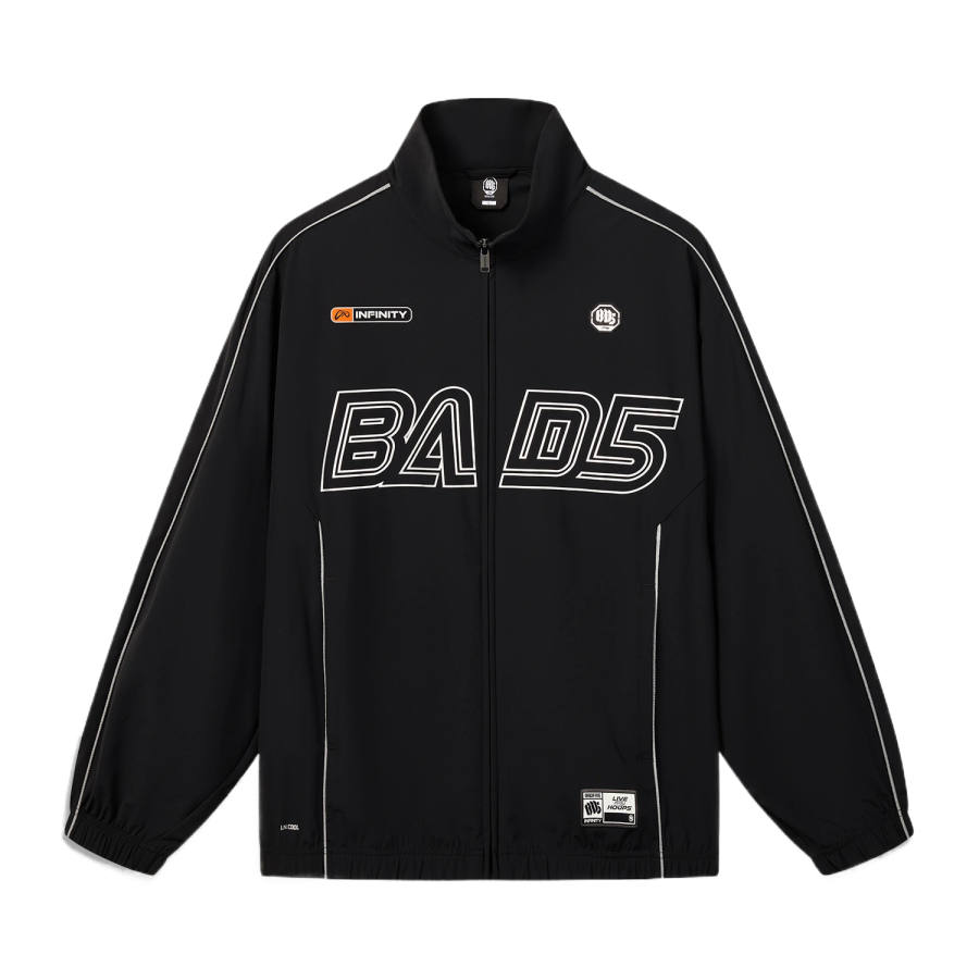 Li-Ning Li Ning Jackets Men's Black Stand Collar Moderate