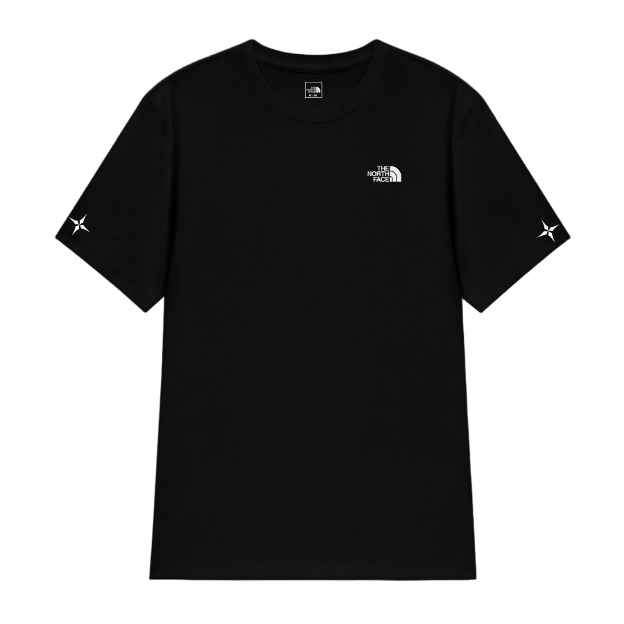 THE NORTH FACE T Shirts Unisex Black Crew Neck Moderate Straight Fit