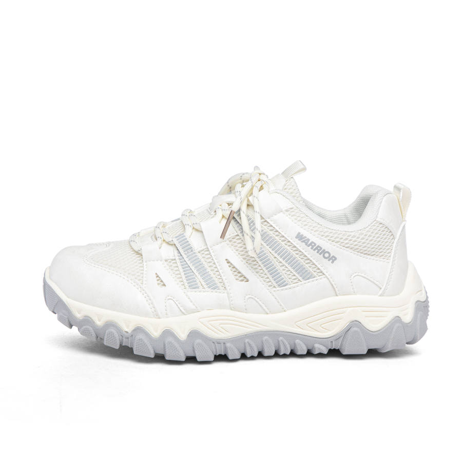 WARRIOR WARRIOR Running Shoes Women's Low Top Beige Gray