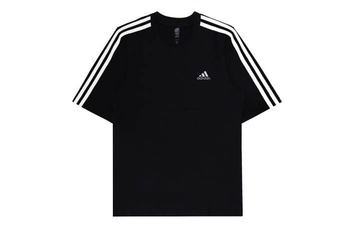 Adidas Adidas MUST HAVES T Shirts Unisex Black Crew Neck Thin