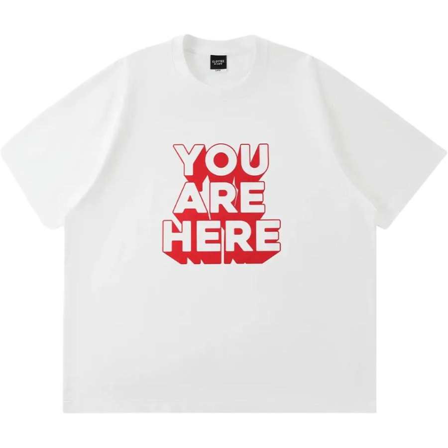 CLOT T Shirts Unisex White Crew Neck Moderate Straight Fit