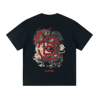 CLOT T Shirts Unisex Crew Neck Moderate Straight Fit