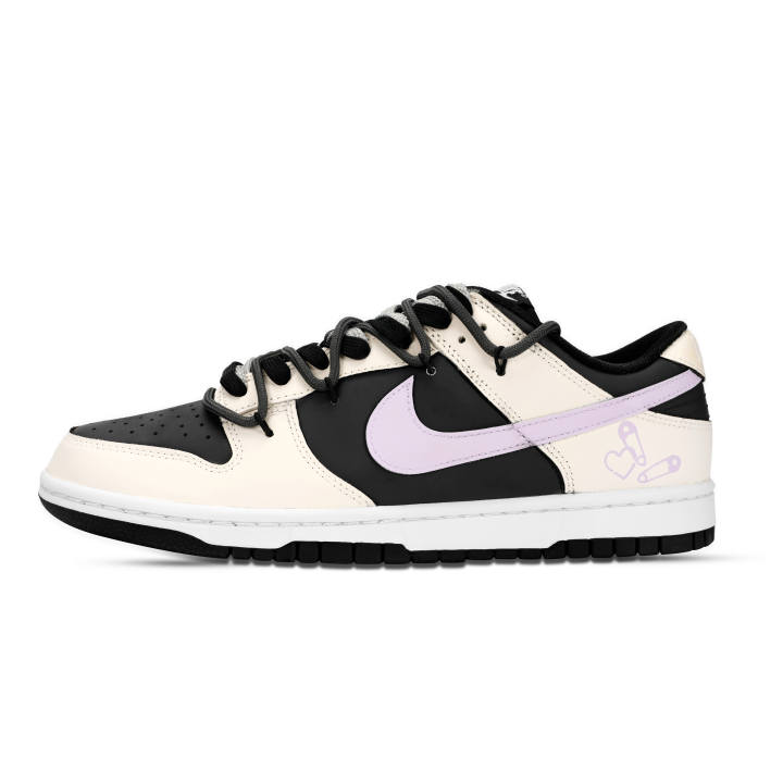 Nike Nike Dunk Skateboard Shoes Unisex Low Top White