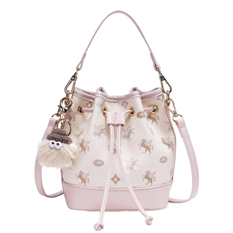 PAYOT PAYOT Handbags White Pink Charm Included
