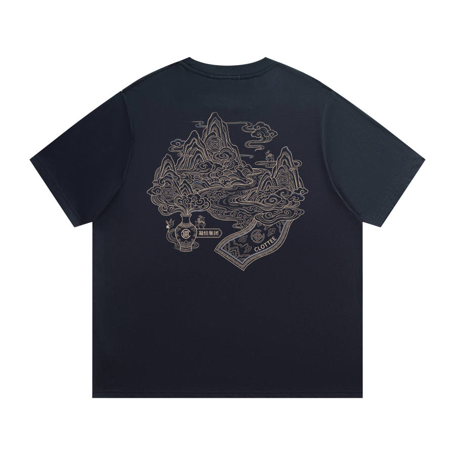 CLOT T Shirts Unisex Crew Neck Moderate Straight Fit