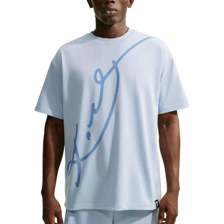 Nike Nike T Shirts Men's Light Armory Blue Crew Neck