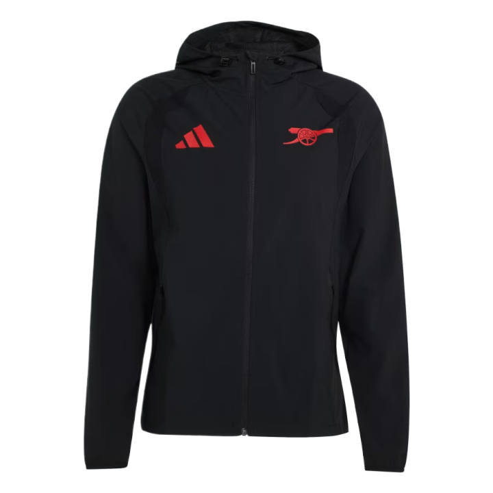 Adidas Adidas Jackets Men's Black Hooded Non Detachable Moderate