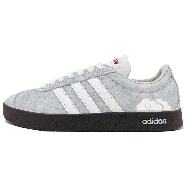 Adidas Adidas VL COURT 2.0 German Army Trainers Unisex Low Top Gray & Brown White