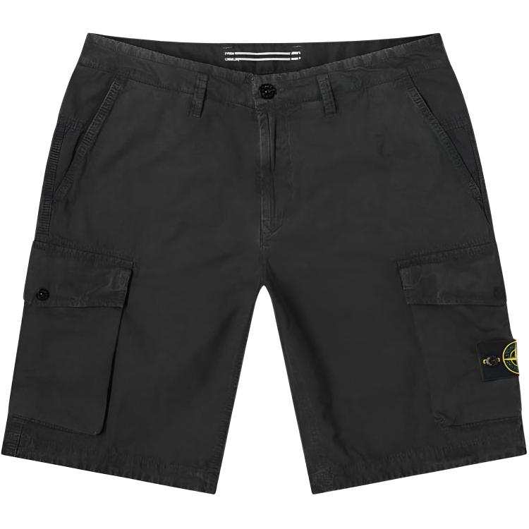 STONE ISLAND SS21 Casual Shorts Men's Black
