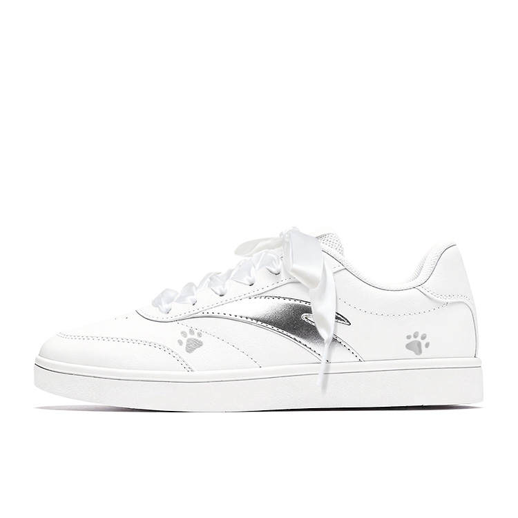 ANTA Active Skateboard Shoes Women's Low Top White
