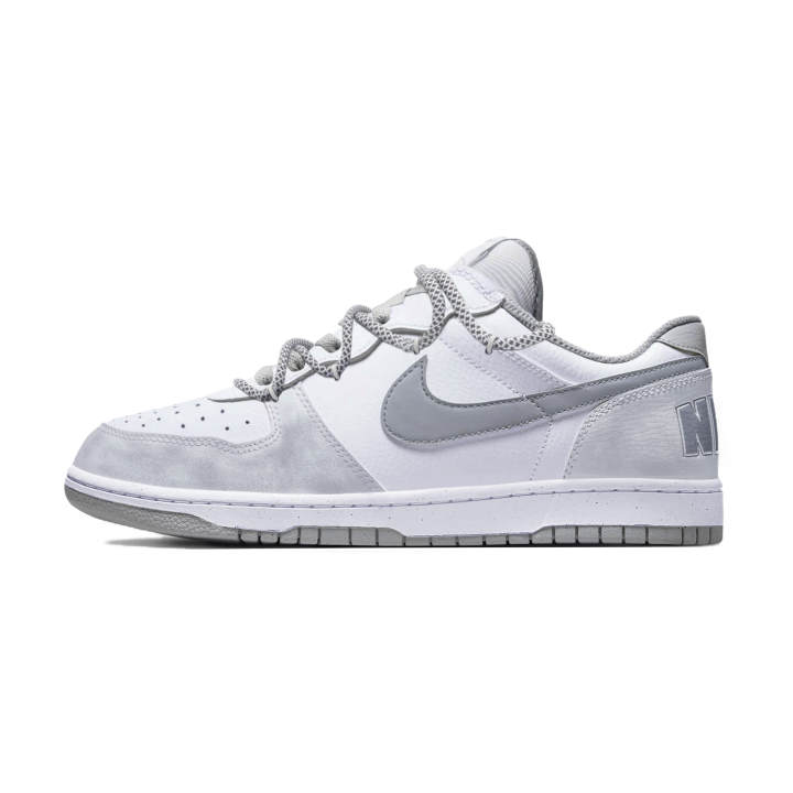 Nike Nike Big Skateboard Shoes Men's Low Top Gray