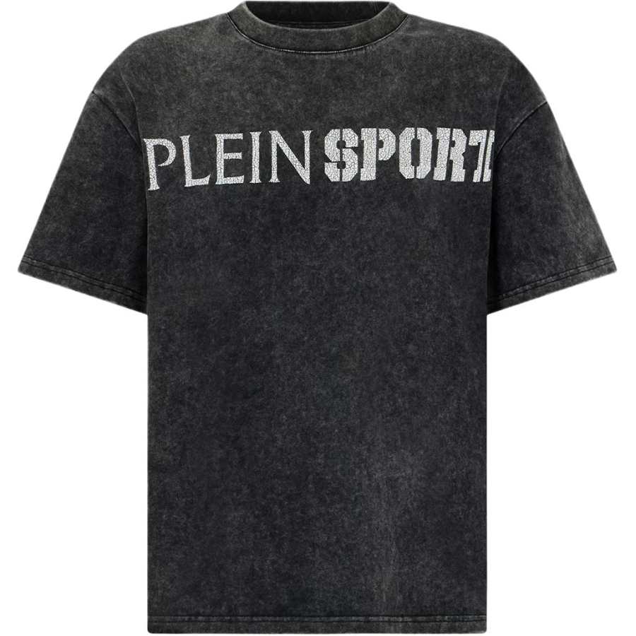 PHILIPP PLEIN T Shirts Men's Black Crew Neck Other