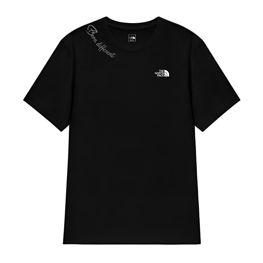 THE NORTH FACE T Shirts Unisex Black Crew Neck Moderate Straight Fit