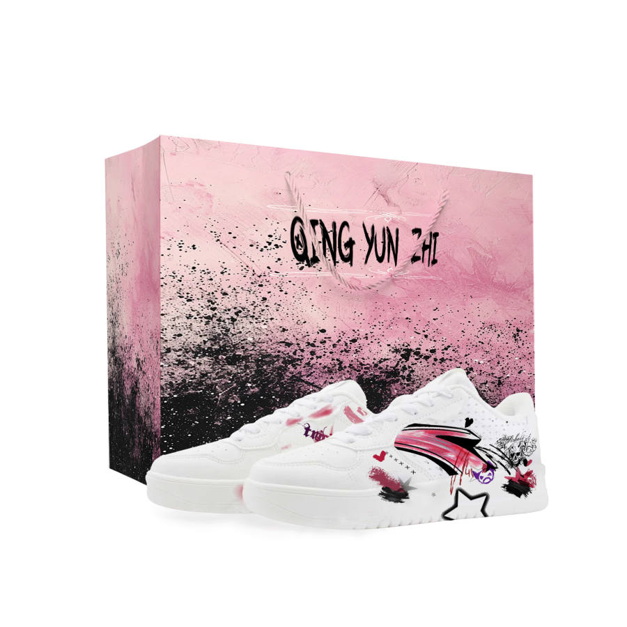 ANTA Easy Skateboard Shoes Unisex Low Top White