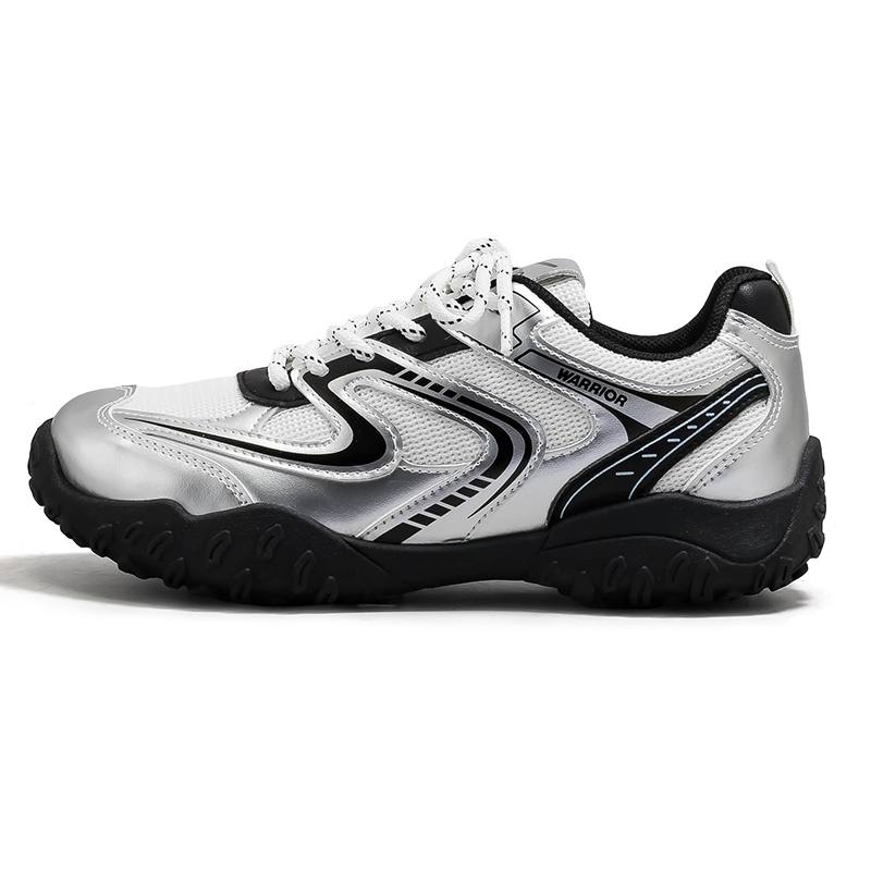 WARRIOR Casual Shoes Women's Low Top Beige/Black/Gray