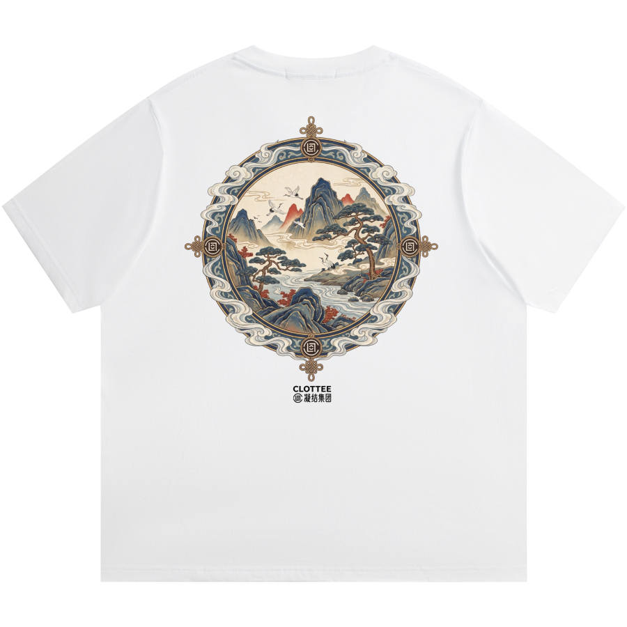 CLOT T Shirts Unisex Crew Neck Moderate Straight Fit