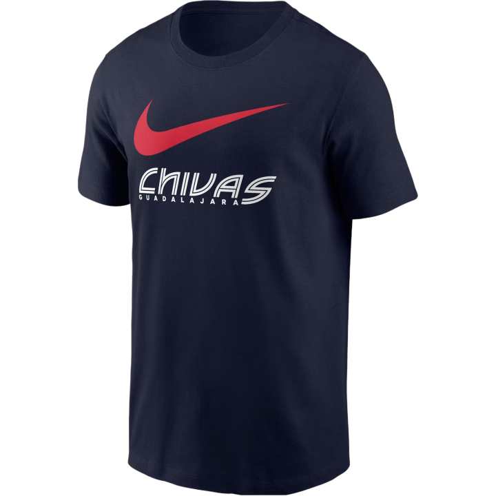 Nike Nike T Shirts Unisex Marine Blue Crew Neck
