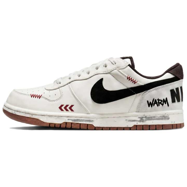 Nike Nike Big Skateboard Shoes Men's Low Top White
