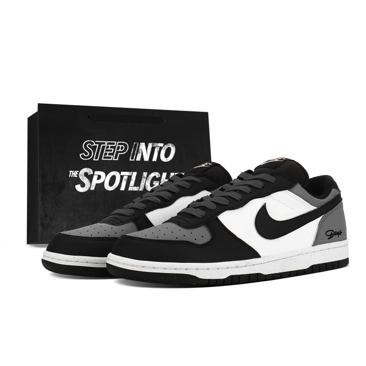 Nike Nike Big Skateboard Shoes Unisex Low Top White