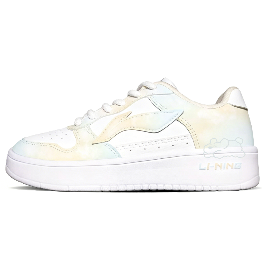 Li-Ning Li Ning Floating Boat Skateboard Shoes Women's Low Top Blue Orange