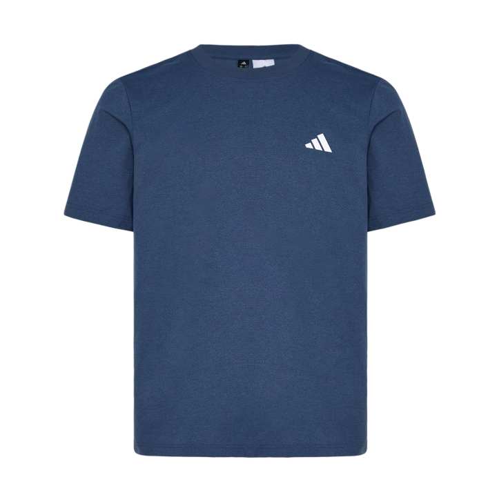 Adidas Adidas T Shirts Unisex Soft Ink Blue Crew Neck Moderate