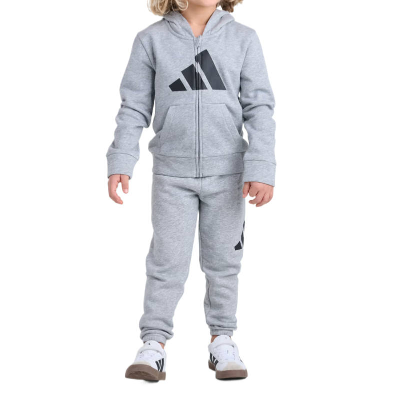 Adidas Adidas Kids Casual Sportswear Hooded Non Detachable Moderate Stretch