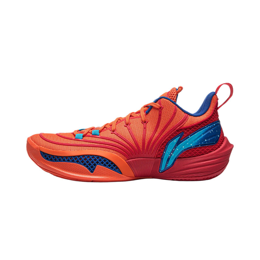 Li-Ning Li Ning Basketball Collection Basketball Shoes Men's Low Top Pink Orange/Honor Red