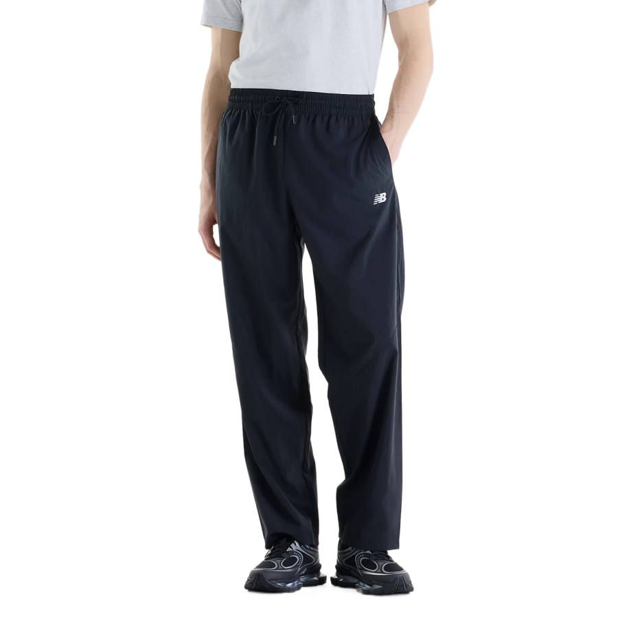 New Balance New Balance Sports Pants Men's Black Moderate Straight Fit Pants