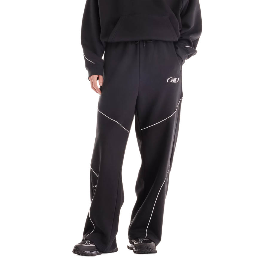 New Balance New Balance Knitted Sweatpants Men's Black Moderate Straight Fit Pants