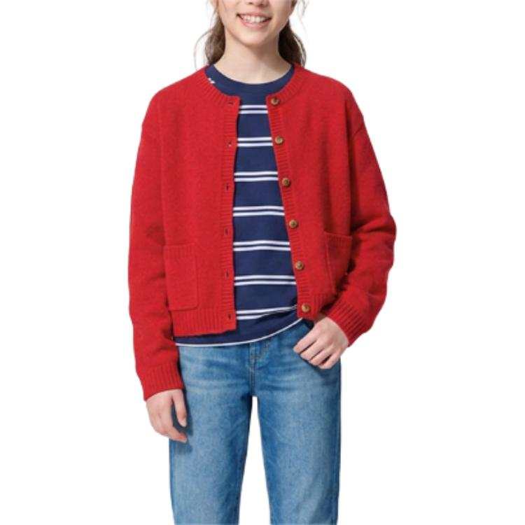 UNIQLO Kids Sweaters Crew Neck Moderate