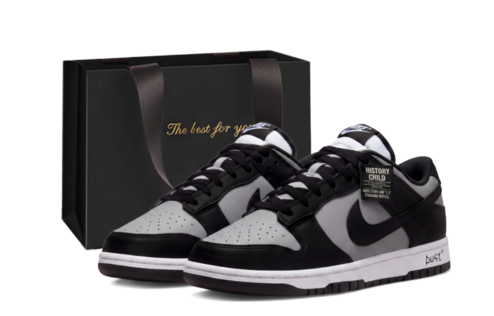 Nike Nike Dunk Skateboard Shoes Unisex Low Top White Brown