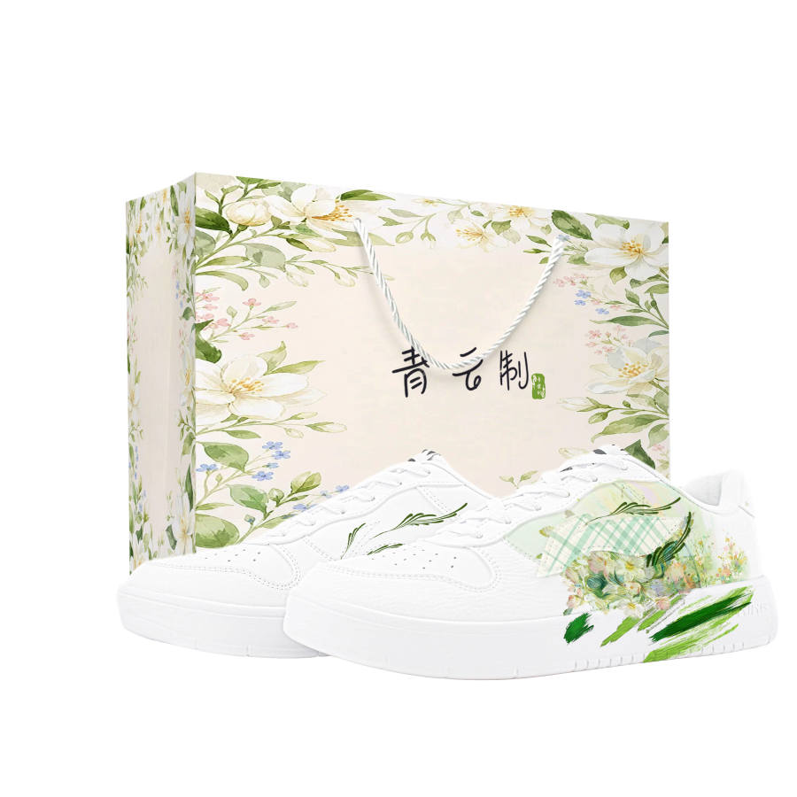 Li-Ning Li Ning Floating Boat Skateboard Shoes Women's Low Top White
