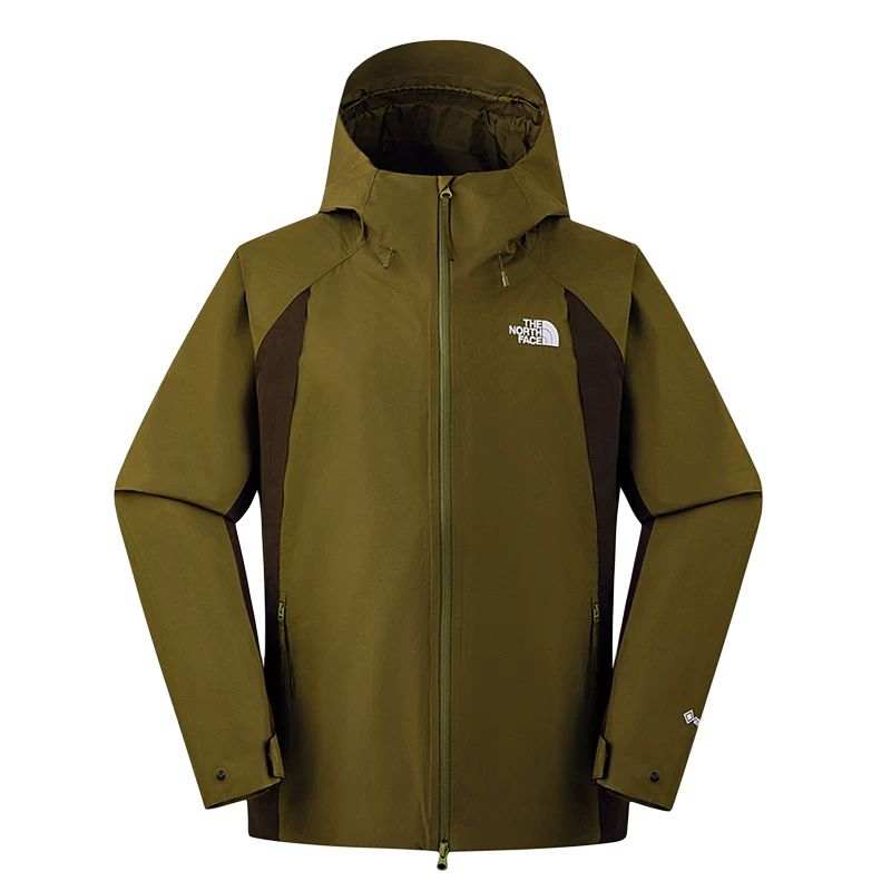 THE NORTH FACE Windbreaker Jackets Unisex P26/Olive Green Hooded Non Detachable Moderate