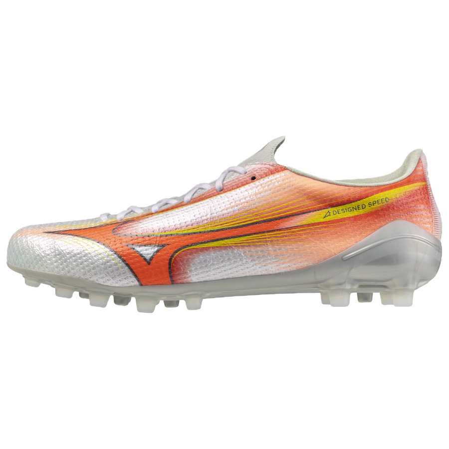 Mizuno Α III Soccer Shoes Men's Low Top White Orange